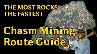 Chasm Mining Route - 166 Crystal Chunks - Fast and Efficient - Genshin Impact