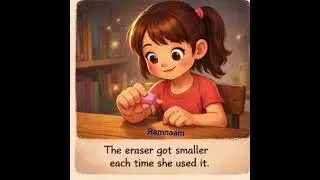A Girl and a Magic Eraser ✨ | Short Moral Story#longvideo #kahani 
