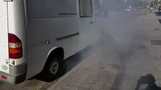 Humo blanco en Mercedes Sprinter, resultado de tener el turbo roto