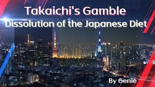 Takaichi's Gambling_Dissolution of the Japanese Diet#japan #Japanesepolitics#dissolution#takaichi