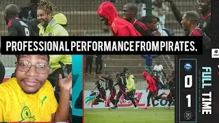 RICHARD BAY 0-1 ORLANDO PIRATES MATCH REACTION|GETTING THE JOB DONE