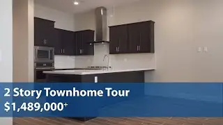 2 Story Townhome Tour | Burlingame, California | $1,489,000+ | 1,601 Sq ft | 2 Bed | 2.5 Bath
