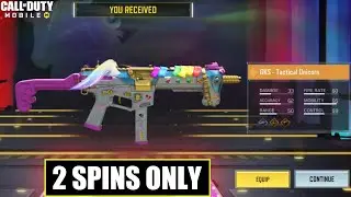 *NEW* Codm Gks Tactical Unicorn 2 SPINS Legendary | Seeing Double Draw