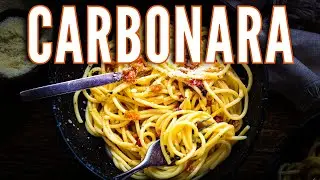 REAL CARBONARA with Guanciale and Pecorino Romano