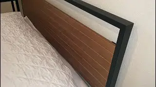 ZINUS Suzanne Bamboo & Metal Platform Bed Frame REVIEW