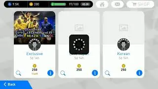 Exclusive LEGENDS Vol.15 BRAZIL FRANCE pack opening | PES 2018 MOBILE