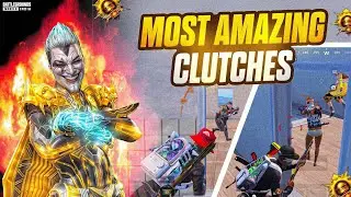 MOST AMAZING CLUTCHES | 5 FINGER PLAYER | BGMI - PUBG MOBILE ☠️