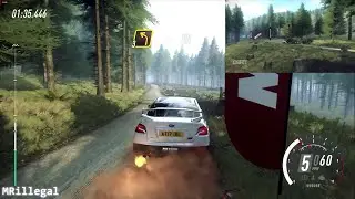 Dirt rally 2 Subaru WRX STI full send! Scotland rally