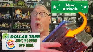 Dollar Tree Horror DVD Haul June 2022 plus Thrift Store GRAIL Pickup