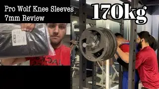 Pro wolf 7mm knee sleeves❤️&zwj;🔥❤️&zwj;🔥 |full day vlog | legs day #powerlifting #prowolf