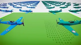 130 BF 109 VS 130 D.520 AIR BATTLE - Total Tank Simulator