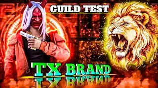 TX BRAND GUILD TEST ✅#shortsfeed #shorts #freefire #txshibulive#freefirelive