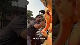 Chembur Cha Samarth Aakhani painting prosess 2025❤️🚩🙏😍
