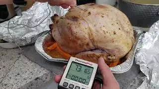 Используйте цифровой термометр ThermoPro, чтобы получить ИДЕАЛЬНУЮ индейку ко Дню благодарения!