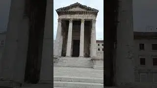 Temple of Augustus in Pula Croatia