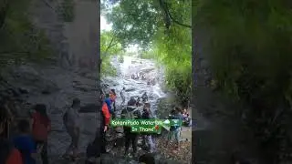 KokaniPada Waterfall in Thane📍🏞🌧 #waterfall #thane