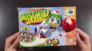 Mischief Makers (N64) UNBOXING AND FIRST IMPRESSIONS [4K]
