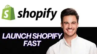 NEW | How to Launch Your First Product on Shopify in 1 Minute (2025)