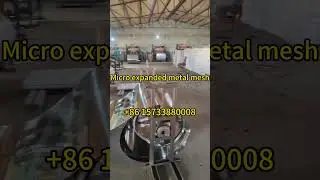 Micro expanded metal mesh manufacturer #expandedmetal #metalmesh