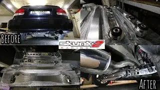 Honda EK Rear Dress Up Kit : ASR Brace, Beaks Bar & LCA!