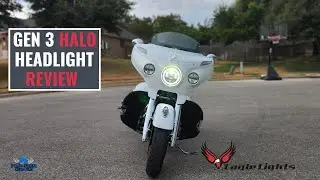 Installing Eagle Lights Led Headlights With Gen 3 Halo On Indian Chieftain