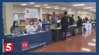 Veterans seek civilian careers at statewide job fairs