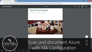 Scan and document Azure #xiaconfiguration