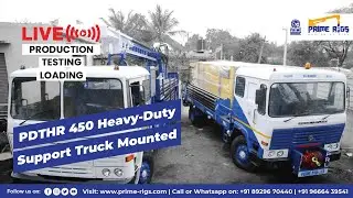 High Quality New Rotary Drilling Rigs at Best Price - PDTHR-450 With Suport Truck.