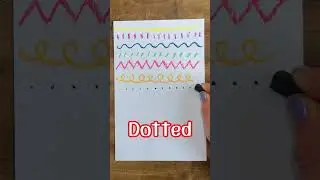 How to Draw - Lines! Draw with Sophie!  #kids #education #english #art #drawing #funny #learning