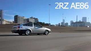 1985 Toyota AE86 2RZ Swapped      #toyota #ae86 #djiosmopocket3 #car #video #chicago #jdm
