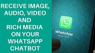 Dialogflow Tutorials: Receiving Rich Media from User on Whatsapp Chatbot