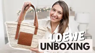What I Bought Myself For Christmas: Loewe Basket Bag Unboxing