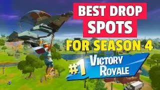 The BEST Landing Spots For ARENA And TOURNAMENTS! Fortnite Season 4 Chapter 2