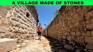 Visiting a Village Completely Made of STONES in CHINA || CHINA Travel || Day 4