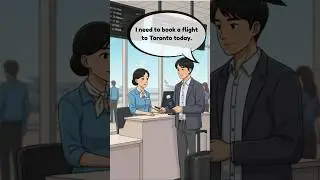 🎫 Buying a Plane Ticket at the Airport &ndash; Simple English Conversation Practice for Travelers