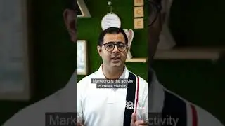 Difference between Marketing & Sales.