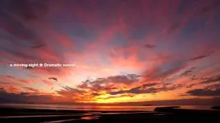 Dramatic sunset
