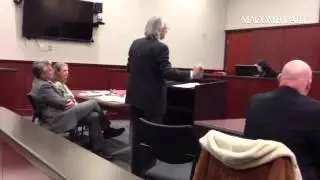 Assistant Macomb Prosecutor Bill Cataldo successfully argues for bind over of murder defendant Donna
