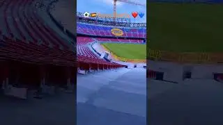 camp Nou ❤️💙😍🏠 #football #barcelona #campnou #footballstadium #updatenews #stadium #barcatopgoals