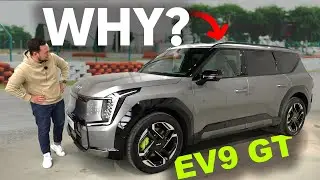 KIA EV9 GT - crazy family dads will love him!