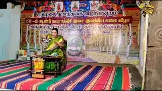 Salem Rukmani Amma | Spiritual Speech Navarathiri Festival | Karthikai Vizha Mandram |