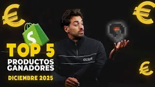 Top 5 productos ganadores de USA para vender en EUROPA/LATAM - DICIEMBRE 2025
