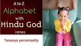 A to Z alphabet with hindu god name || Mahabharatam names || #tanubaby #atoz #hindugod #names 