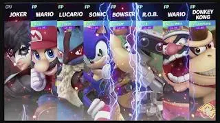 Super Smash Bros Ultimate Amiibo Fights  &ndash; Request #13831 Timed Stage Morph Battle