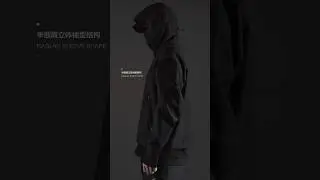 How does it combine functionality and design? #reindeelusion #hoodie #techwear #outdoors #fashion