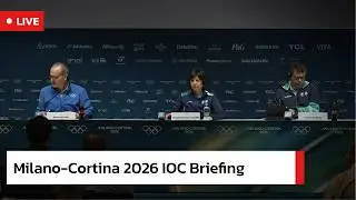 LIVE: Milano Cortina 2026 IOC Press Conference Highlights and Announcements | Sports Insider | AD1Z