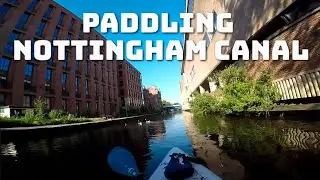 Paddling Nottingham Canal | GoPlus Inflatable Kayak