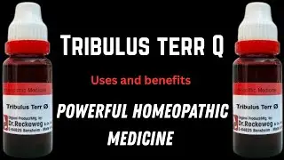 Tribulus Teer Q Uses and benefits | Powerful homeopathic remedies | Dr Ghulam Murtaza