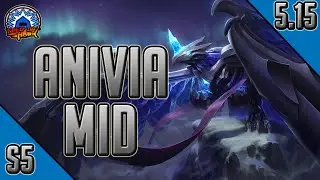League of Legends - Blackfrost Anivia Mid - Full Game Commentary