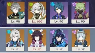 【原神】Ver.Luna IV 超開花アルハイゼン＆月感電ヌヴィレットで螺旋12層攻略【Genshin Impact】
